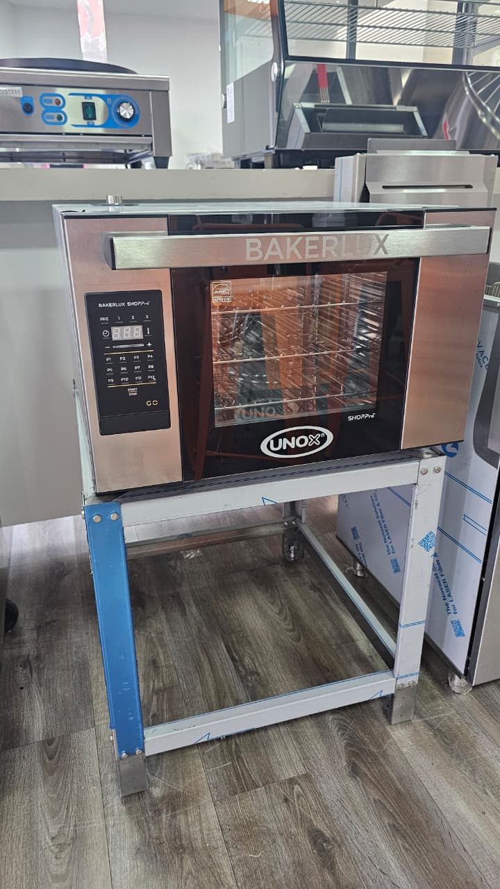 Horno Electrico Panadero Bakerlux Shop.Pro™ 3 Charolas 45x30 Cm 110v/1f UNOX Stefania XAFR-03HS-LGDN - Imagen 4