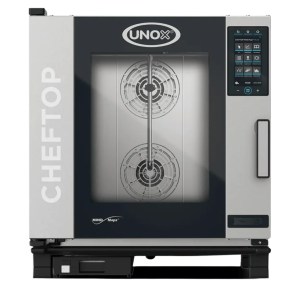 Horno A Gas Gastronomico CHEFTOP MIND.Maps™ PLUS COUNTERTOP 7 Insertos 1/1 GN 220v/2f UNOX XEVC-0711-GPRM-MS