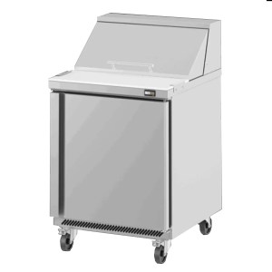 Mesa Refrigerada Sándwich y Ensaladas 27" 1 Puerta con 6 insertos INFRICO UC27P