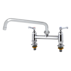 Llave Mezcladora a Cubierta de 8" + Cuello Swing de 14" TKN TKNM8C+TKN14SN