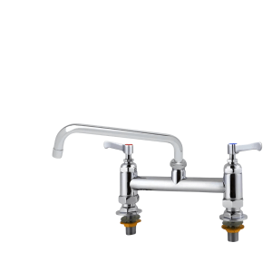 Llave Mezcladora a Cubierta de 8" + Cuello Swing de 6" TKN TKNM8C+TKN6SN
