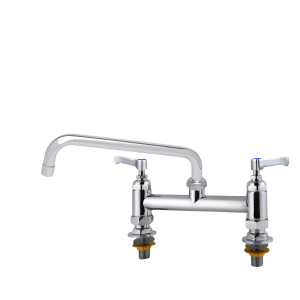 Llave Mezcladora a Cubierta de 8" + Cuello Swing de 8" TKN TKNM8C+TKN8SN
