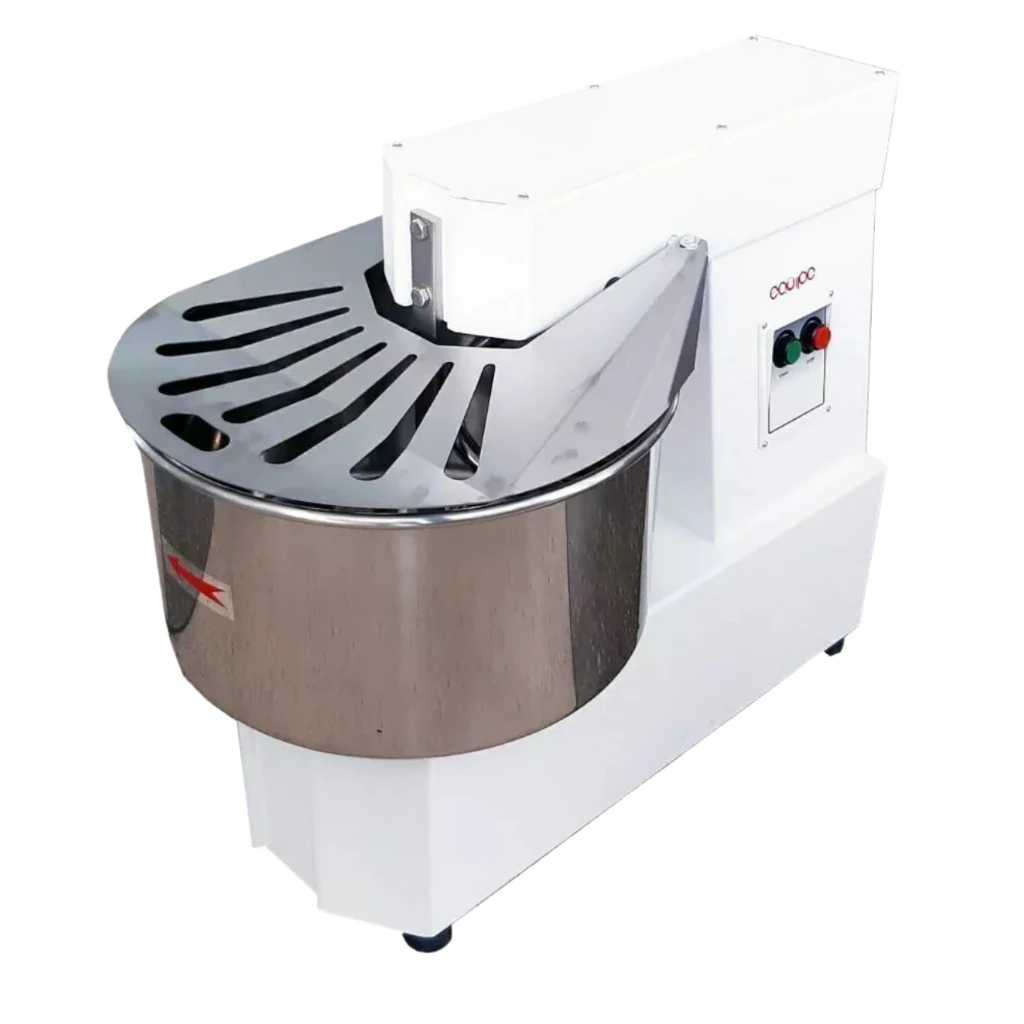 Amasadora Industrial 25 Kg De Masa Engranes y Banda 2 Velocidades Silenciosa 230V 3F MECNOSUD TS25D - Imagen 3