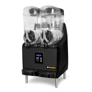 Maquina Para Frappe Granita Premium 2 Tazones de 12 L RHINO MAGRA-2TX