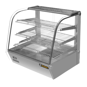 Vitrina Caliente Sobre Mostrador 58 Cm 120L RHINO VICAMO-120L