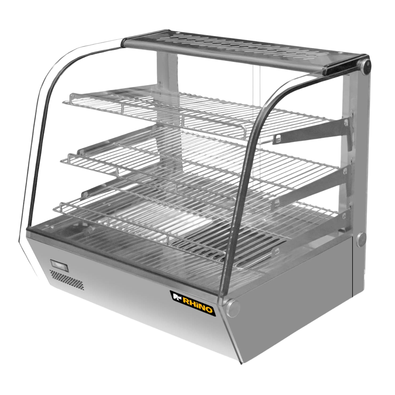 Vitrina Caliente Sobre Mostrador 86 Cm 160L RHINO VICAMO-160L