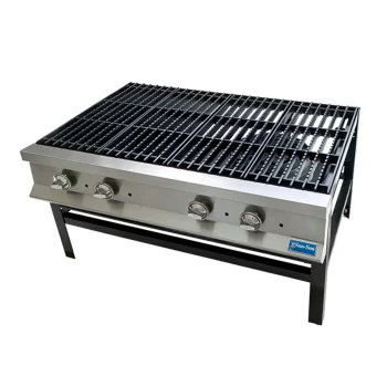 Fogon Estufon 2 Secciones 2 Quemadores SAN-SON Ssf2